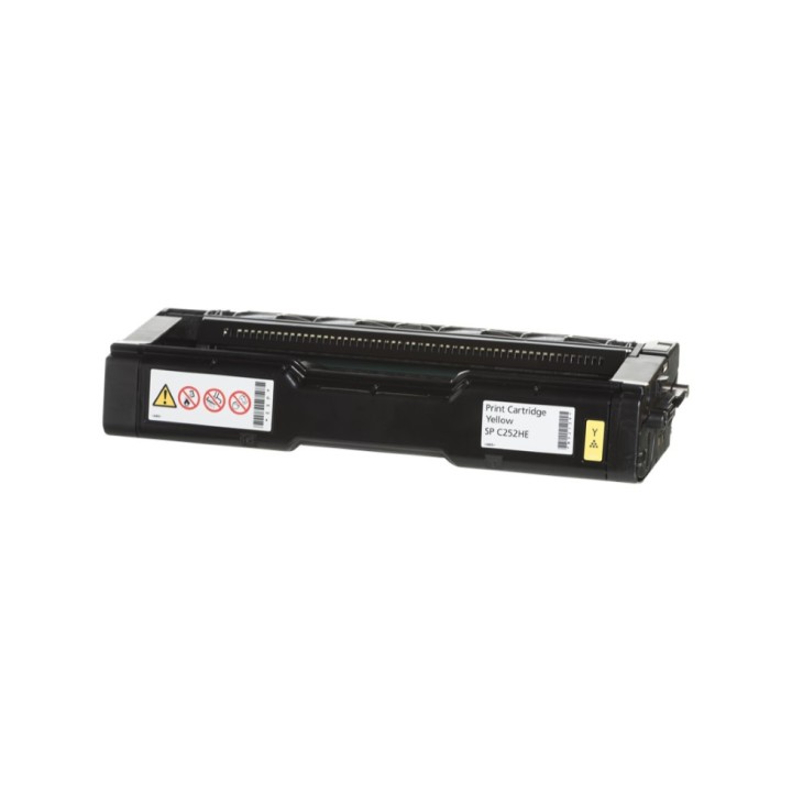 Toner Original RICOH 407719 Type C252HE Amarillo para SP C252 (6k)