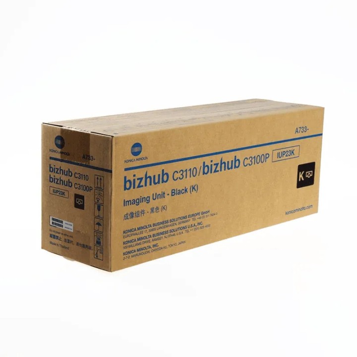 Unidad de Imagen Original Negro KONICA MINOLTA IUP23K A73303H para Bizhub C3100P C3110 (23k)