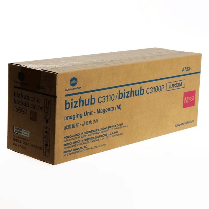 Unidad de Imagen Original Magenta KONICA MINOLTA IUP23M A7330EH para Bizhub C3100P C3110 (25k)