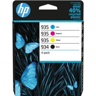 Tinta Original HP 934XL 935XL 6ZC72AE Pack KCMY