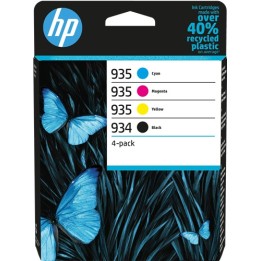 Tinta Original HP 934XL 935XL 6ZC72AE Pack KCMY