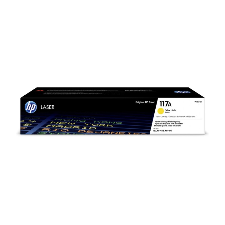 Toner Original HP W2072A (117A) Amarillo (0. 7k)