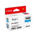 Tinta Original CANON PFI1000C 0547C001 Cyan (80 ml)