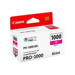 Tinta Original CANON PFI1000M 0548C001 Magenta (80 ml)