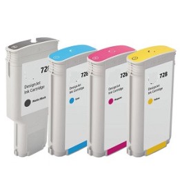 Tinta Compatible HP 728 F9J67A Cyan