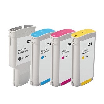 Tinta Compatible HP 728 F9J65A Amarillo