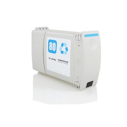 Tinta Compatible HP 80 C4846A Cyan