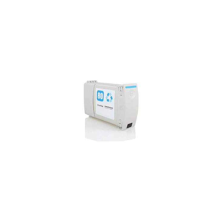 Tinta Compatible HP 80 C4846A Cyan