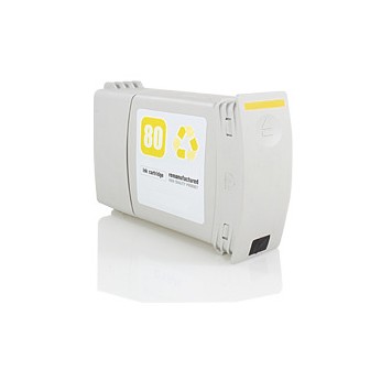 Tinta Compatible HP 80 C4848A Amarillo