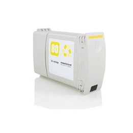 Tinta Compatible HP 80 C4848A Amarillo
