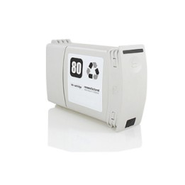 Tinta Compatible Pigmentada HP 80 C4871A Negro