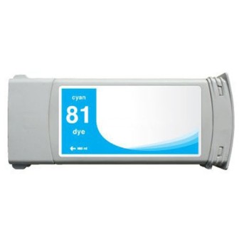 Tinta Compatible HP 81 C4931A Cyan