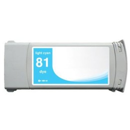 Tinta Compatible HP 81 C4934A Cyan Light