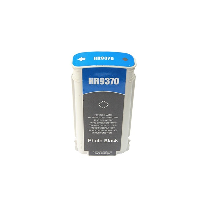 Tinta Compatible HP 72 C9370A Negro Photo