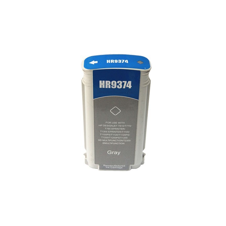 Tinta Compatible HP 72 C9374A Gris