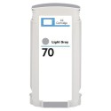 Tinta Compatible Pigmentada HP 70 C9451A Gris Claro