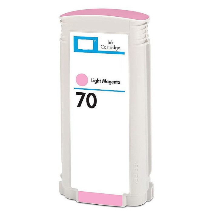 Tinta Compatible Pigmentada HP 70 C9455A Magenta Light