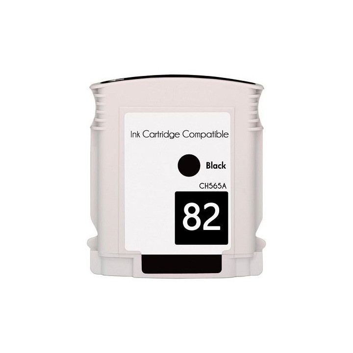 Tinta Compatible Pigmentada HP 82 CH565A Negro