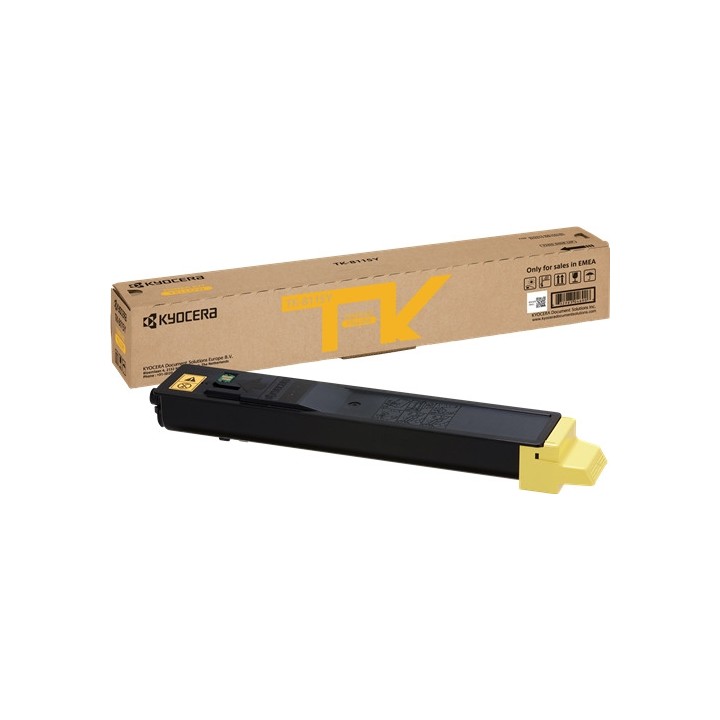 Toner Original KYOCERA-MITA TK8115Y 1T02P3ANL0 Amarillo (6k)