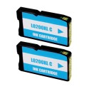 Tinta Compatible LEXMARK nº200XL 14L0198 Cyan