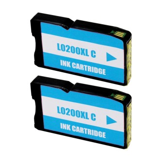 Tinta Compatible LEXMARK nº200XL 14L0198 Cyan