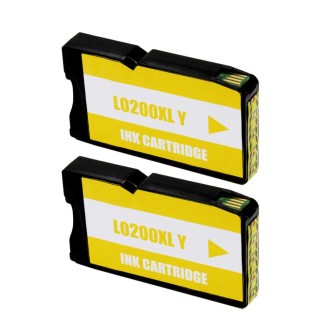 Tinta Compatible LEXMARK nº200XL 14L0200 Amarillo
