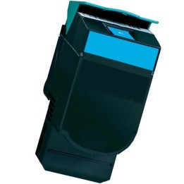 Toner Compatible LEXMARK 71B2HC0 71B20C0 Cyan para CS417 CX417 CS517 CX517 (3. 5k)