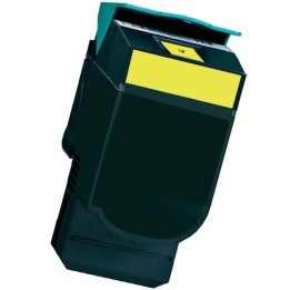 Toner Compatible LEXMARK 71B2HY0 71B20Y0 Amarillo para CS417 CX417 CS517 CX517 (3. 5k)
