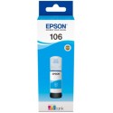 Botella de Tinta Original EPSON 106 C13T00R240 Cyan