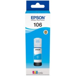 Botella de Tinta Original EPSON 106 C13T00R240 Cyan