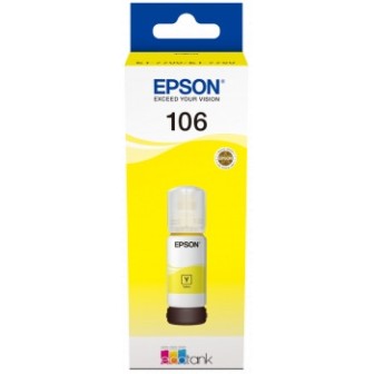Botella de Tinta Original EPSON 106 C13T00R440 Amarillo