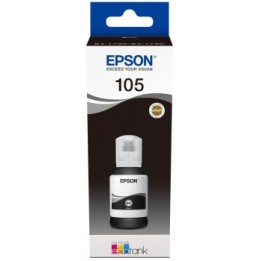 Botella de Tinta Pigmentada Original EPSON 105 C13T00Q140 Negro
