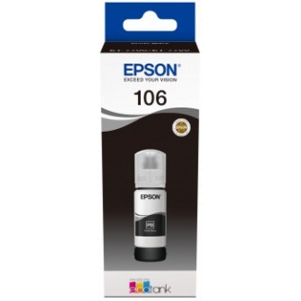 Botella de Tinta Original EPSON 106 C13T00R140 Negro Foto