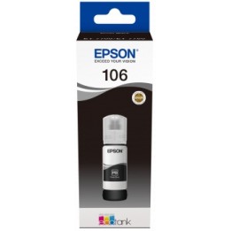 Botella de Tinta Original EPSON 106 C13T00R140 Negro Foto