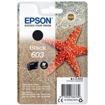 Tinta Original EPSON 603 C13T03U14010 Negro
