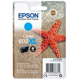 Tinta Original EPSON 603XL C13T03A24010 Cyan