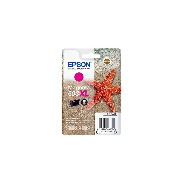 Tinta Original EPSON 603XL C13T03A34010 Magenta