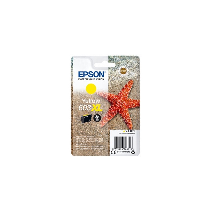 Tinta Original EPSON 603XL C13T03A44010 Amarillo