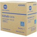 Toner Original KONICA MINOLTA TNP51C A0X5455 Cyan para Bizhub C3110 (6k)