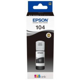 Botella de Tinta Original EPSON 104 C13T00P140 Negro