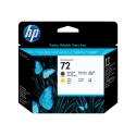 C9384A Nº72 Negro Mate Amarillo Cabezal De Impresión Original HP Designjet T610 T790