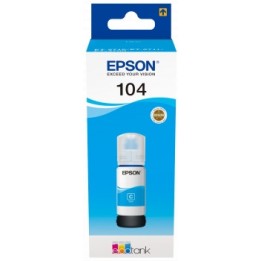 Botella de Tinta Original EPSON 104 C13T00P240 Cyan