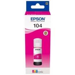 Botella de Tinta Original EPSON 104 C13T00P340 Magenta