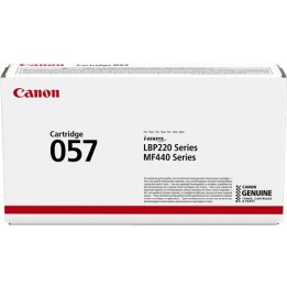 Toner Original CANON 057 3009C002 Negro (3. 1k)