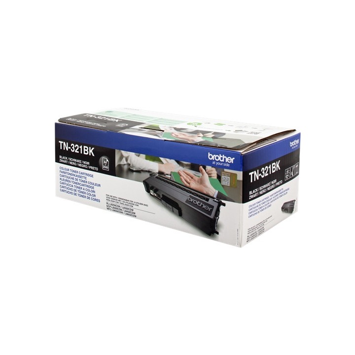 Toner Original BROTHER TN321K Negro para HL-L8250CDN MFC-L8850CDW (2. 5k)