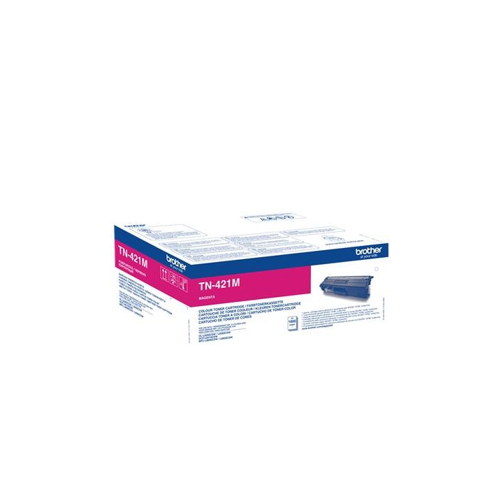 Toner Original BROTHER TN421M Magenta para HL-L8260CDW HL-L8360CDW (1. 8k)