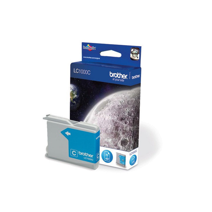 DESCATALOGADO - Tinta Original BROTHER LC1000C Cyan (0. 4K)