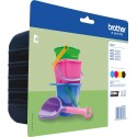 Tinta Original BROTHER LC221 BK C M Y Multipack