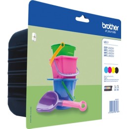 Tinta Original BROTHER LC221 BK C M Y Multipack