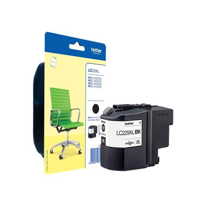 Tinta Original BROTHER LC229XLBK Negro (2. 4K)